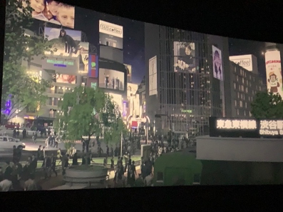 実際に流れた映像