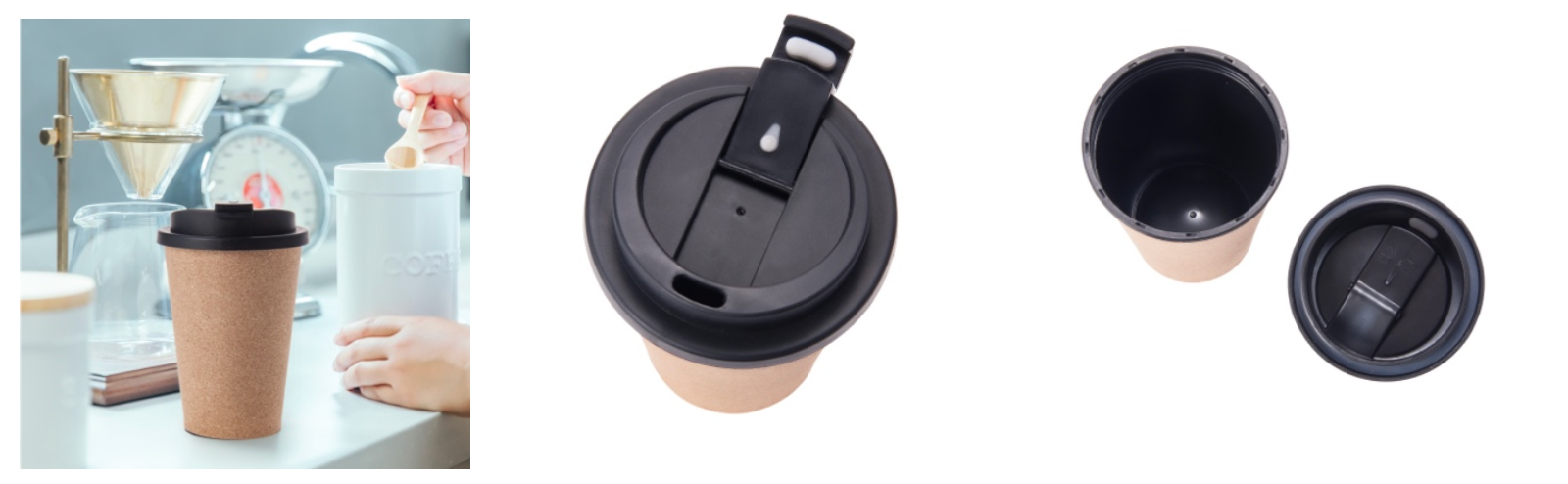 PLAコルクタンブラー（シングルウォール）