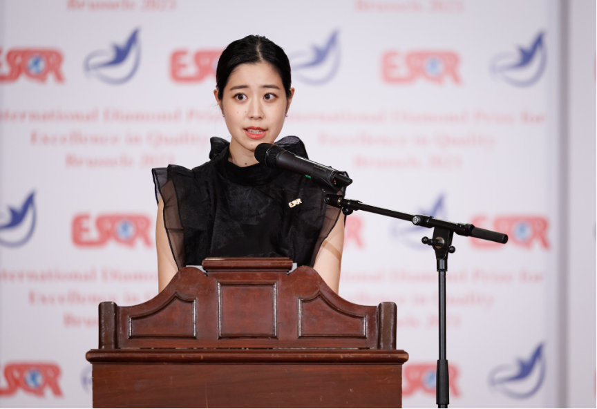 スピーチの様子