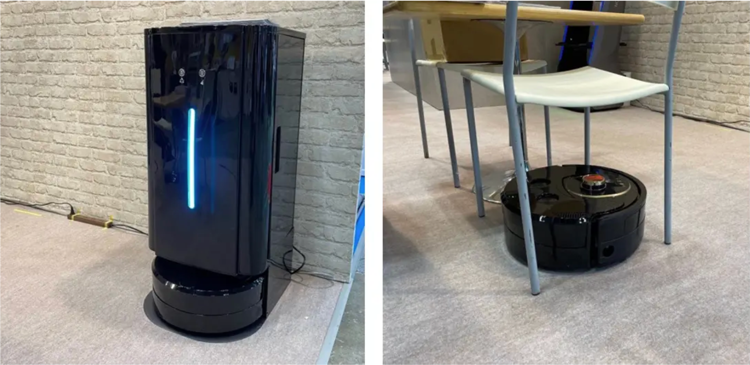 実演展示の様子