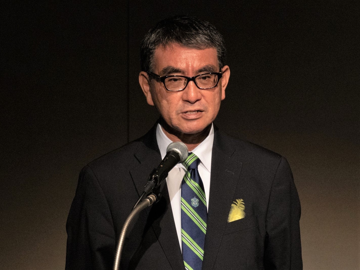 特別講演で登壇した河野デジタル大臣