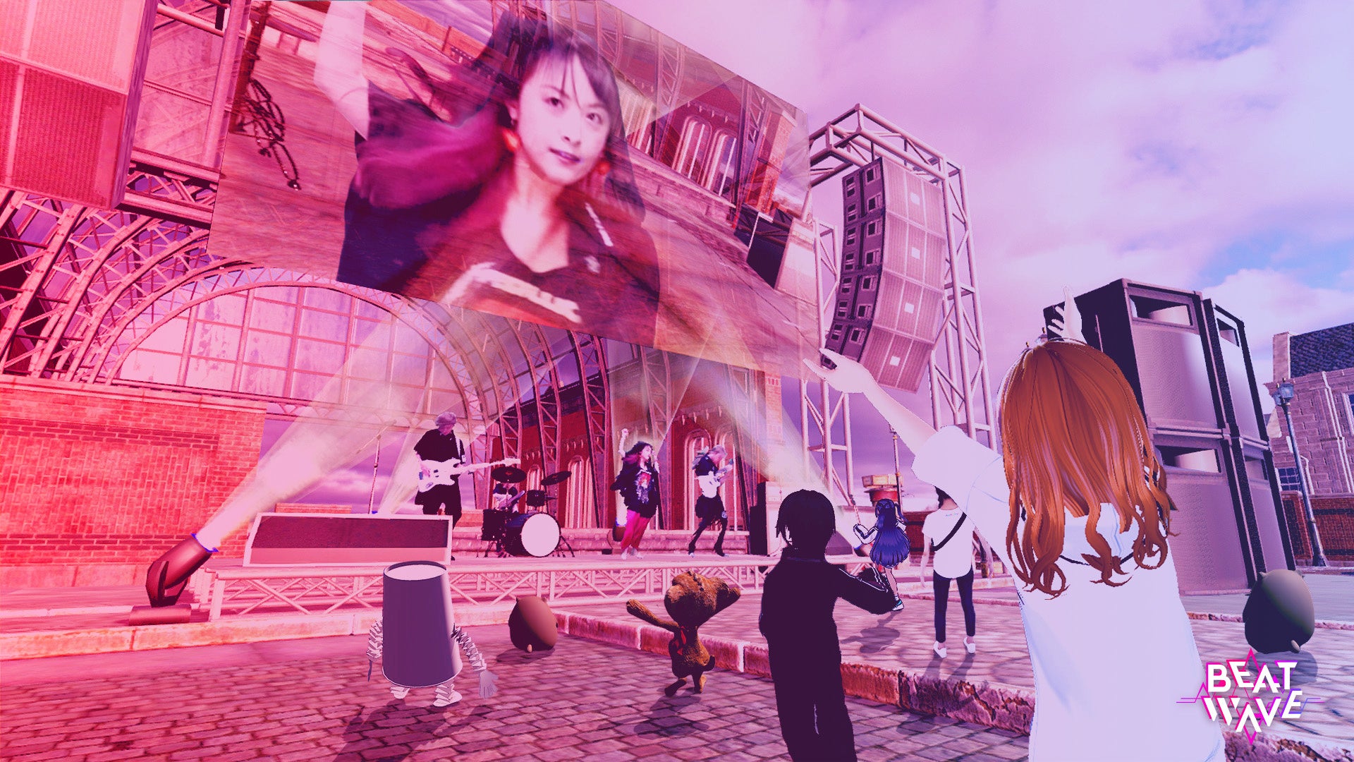 音楽とステージのためのボリュメトリックビデオ配信メタバース