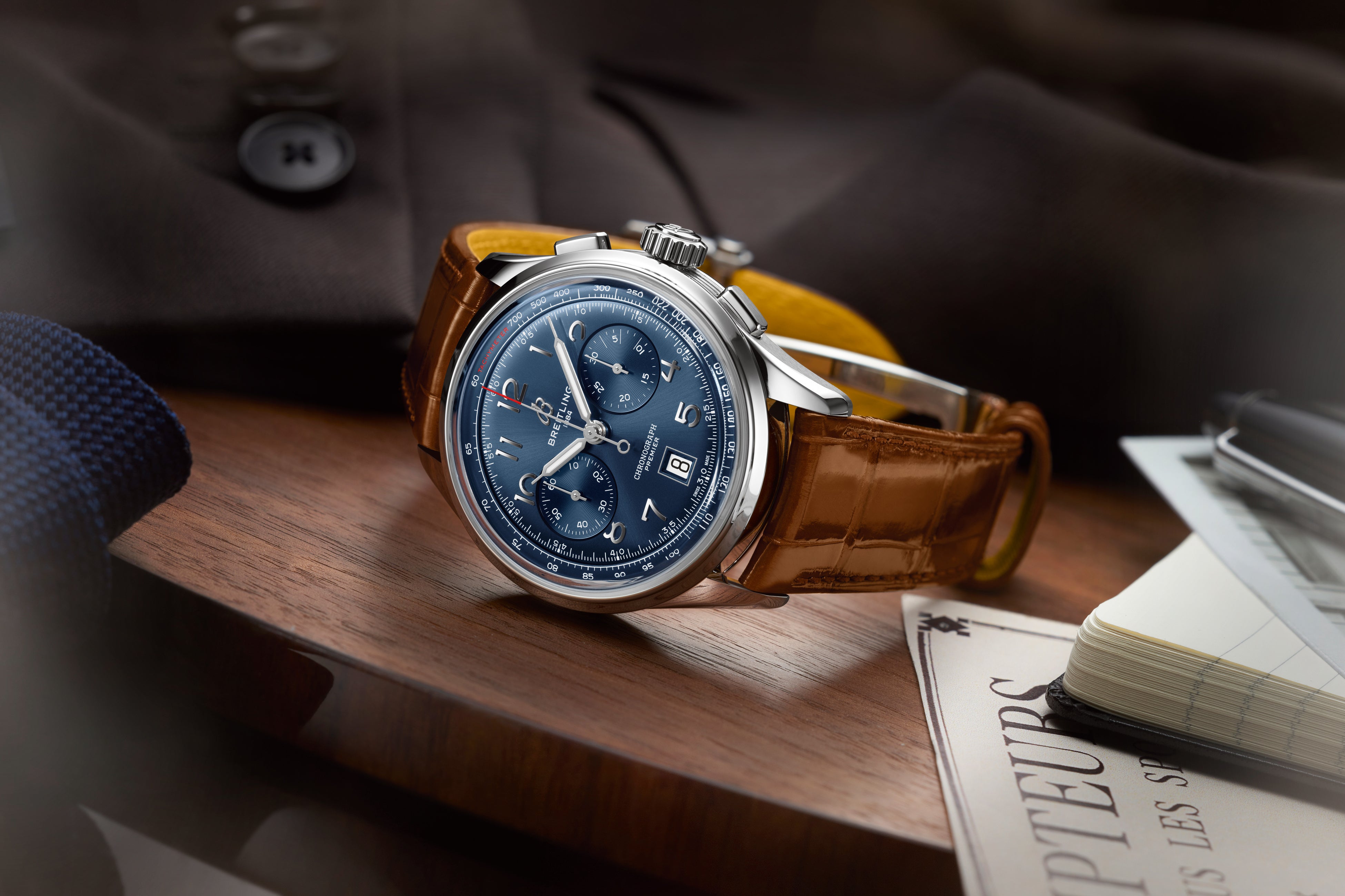 プレミエ B01 クロノグラフ 42　（税込110万円）