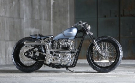 トライアンフカスタムバイク展示：Motorcycle Squadの木村健吾が手がけた珠玉のカスタムバイクを展示