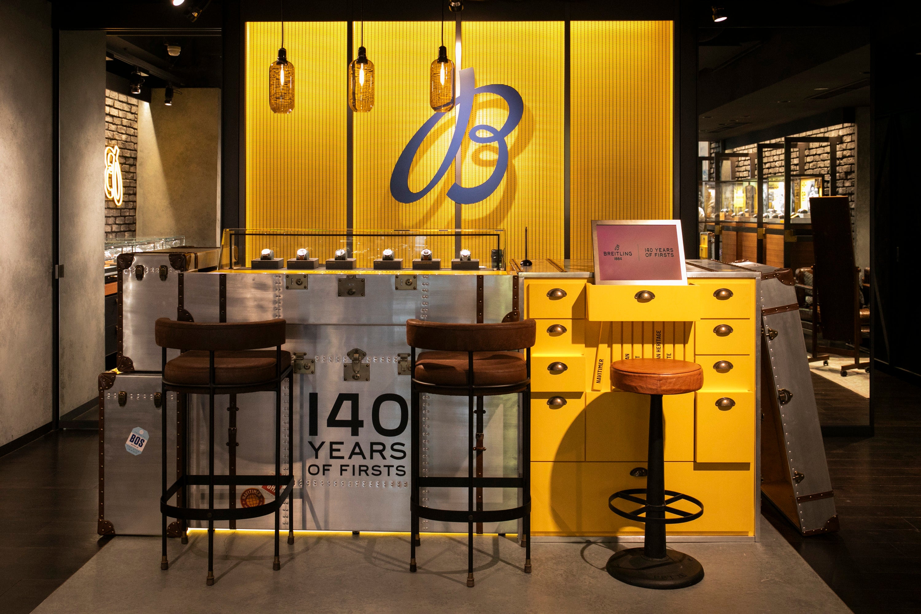 BREITLING　ブライトリング　展示ディスプレイ 安心堂ウォッチブティック松坂屋静岡店公式ブログ 【BREITLING