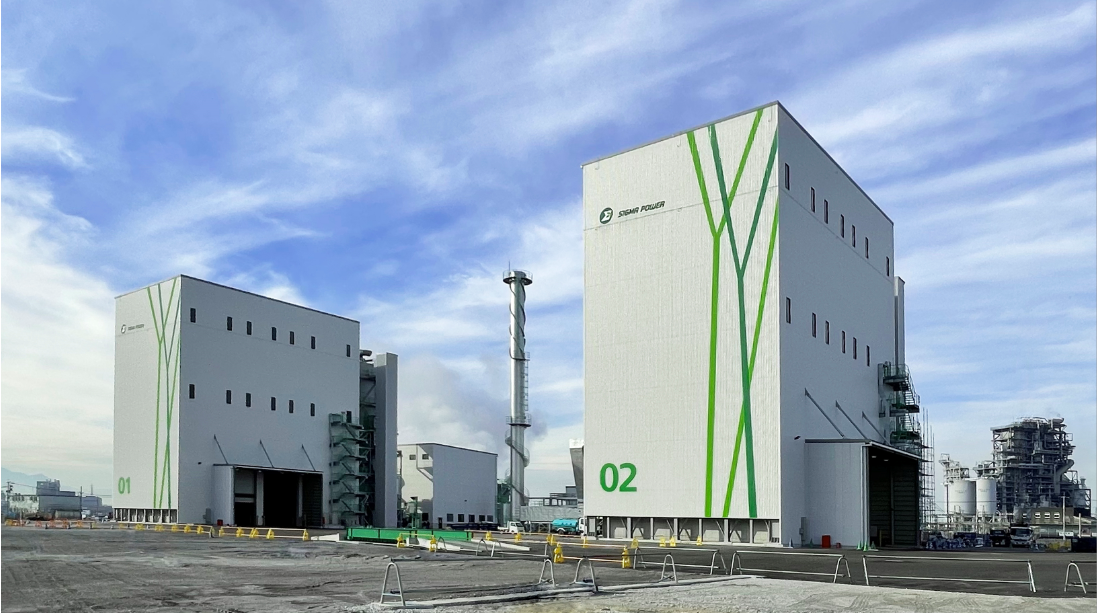 大牟田第一・第二発電所の概観