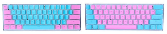 ブルー（写真左）／ピンク（写真右）