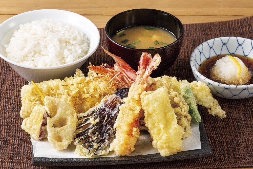 江戸前天盛り定食