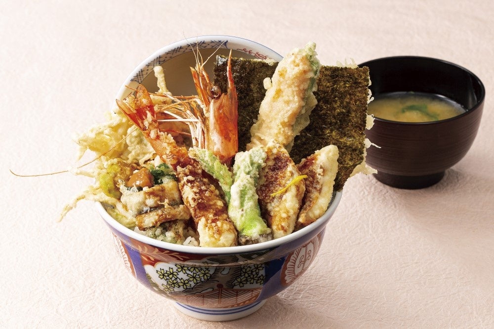 まご丼 ご好評につきシリーズ化】春を堪能！天丼はま田「春の贅沢天丼
