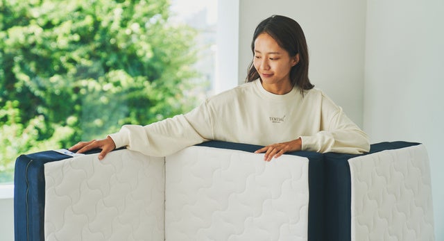 眠りの生産性に徹底的にこだわった新発想のマットレス。「BAKUNE