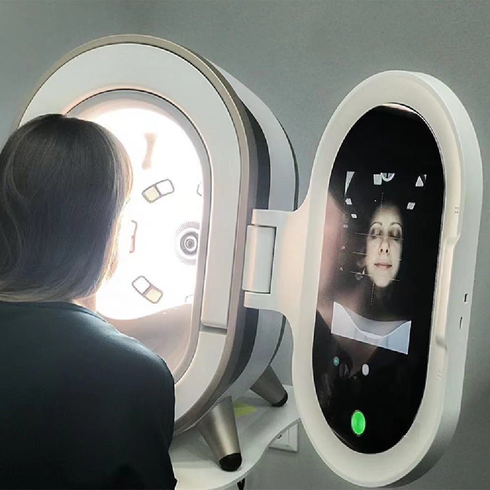 人工知能が本格的に肌分析!フェイシャルスキンアナライザー 人工知能が本格的に肌分析!フェイシャルスキンアナライザー