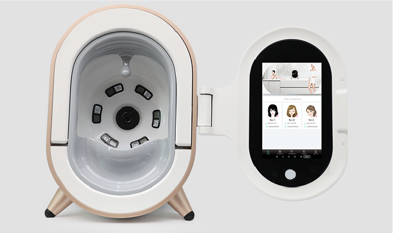人工知能が本格的に肌分析！フェイシャルスキンアナライザー