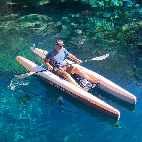 組み立て・持ち運び楽々!スマートなカヤック「Super Kayak」を 組み立て・持ち運び楽々!スマートなカヤック「Super Kayak」を