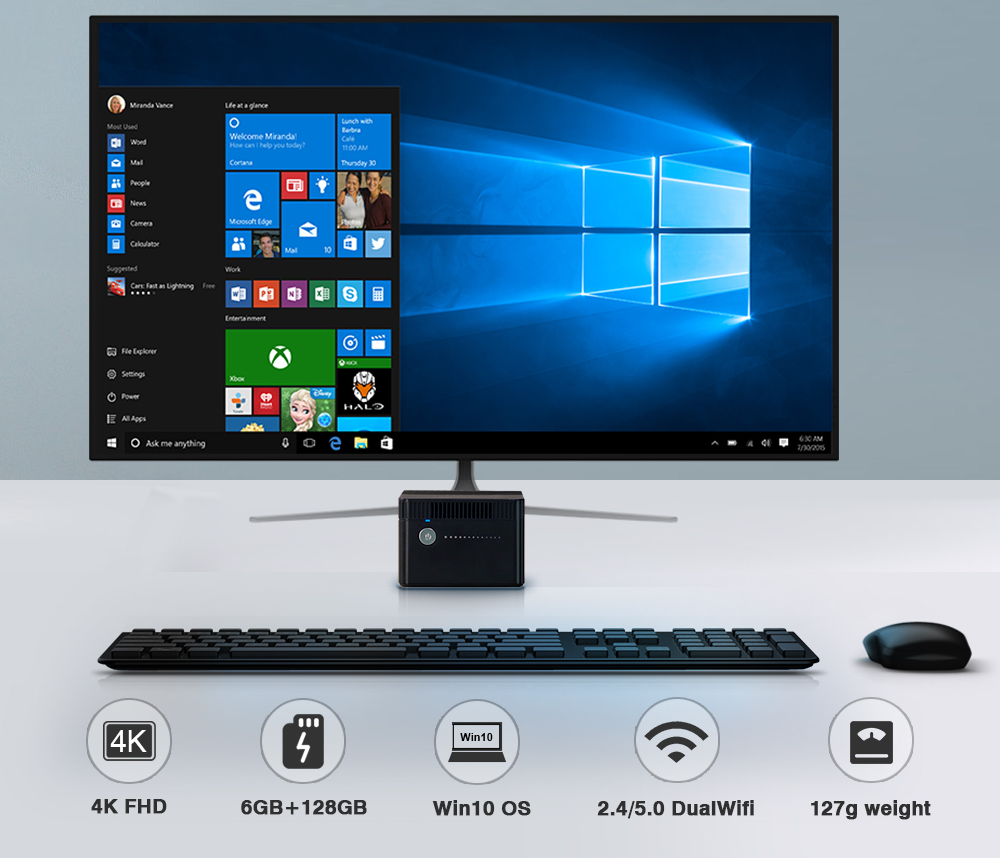 最新キューブ型PC windows10