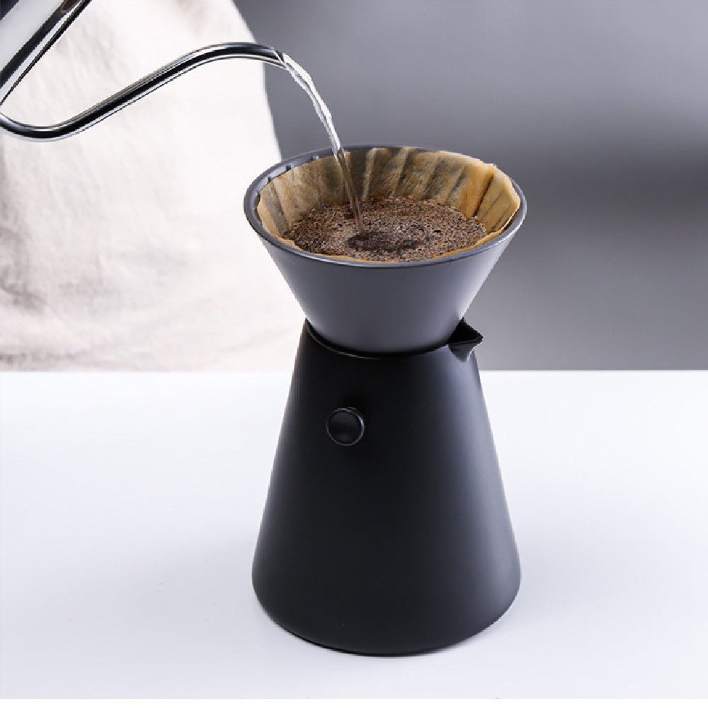 ❤芳醇で香りの立つ美味しいコーヒーが簡単手軽に淹れられる♪❤ドリップポット 洗練されたデザインと螺旋構造が香りと味わいを引き出す