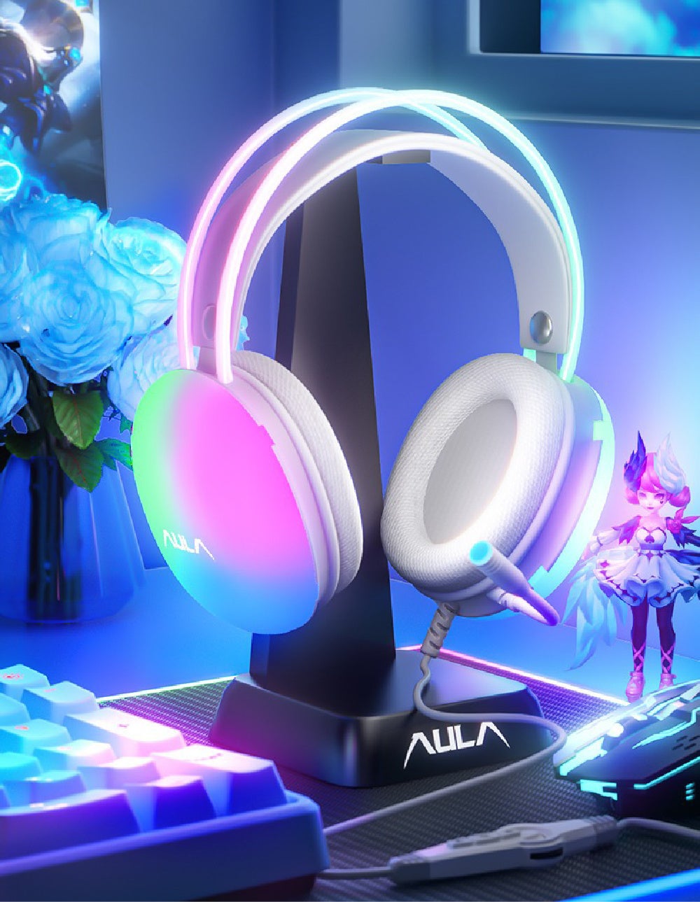 「Gespo-Auro」で臨場感あるゲーム体験!RGB LED搭載イヤホンがMODERN gで販売開始。豊かな音場と快適な通話環境を提供。 「Gespo-Auro」で臨場感あるゲーム体験!RGB LED搭載イヤホンがMODERN gで販売開始。豊かな音場と快適な通話環境を提供。