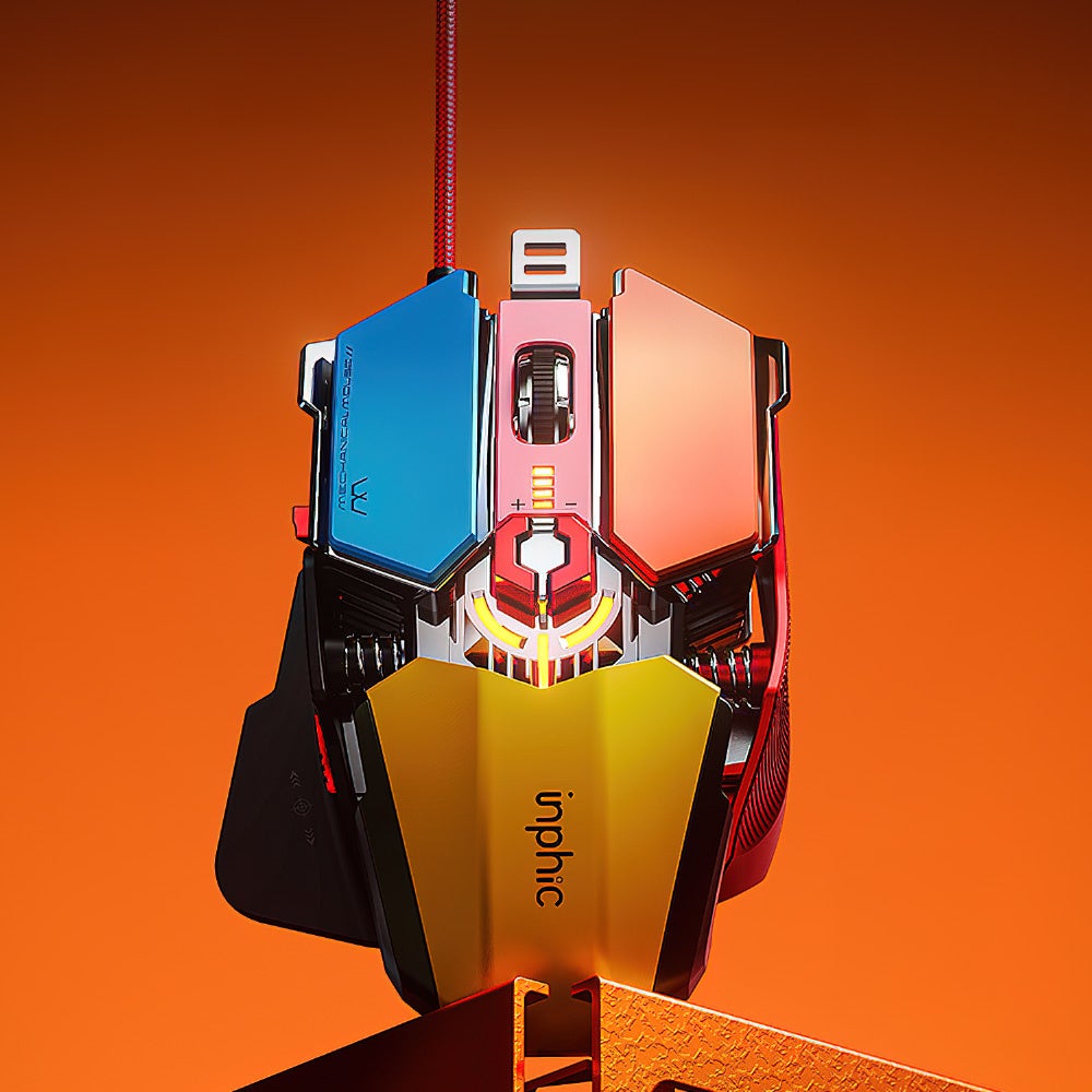 「Gespo-Inf」ゲーミングマウスがMODERN gで販売開始！バースト・ファイヤボタンやキーマクロ定義でライバルに勝利！1,680万色のRGBイルミでゲーム体験を最高に！