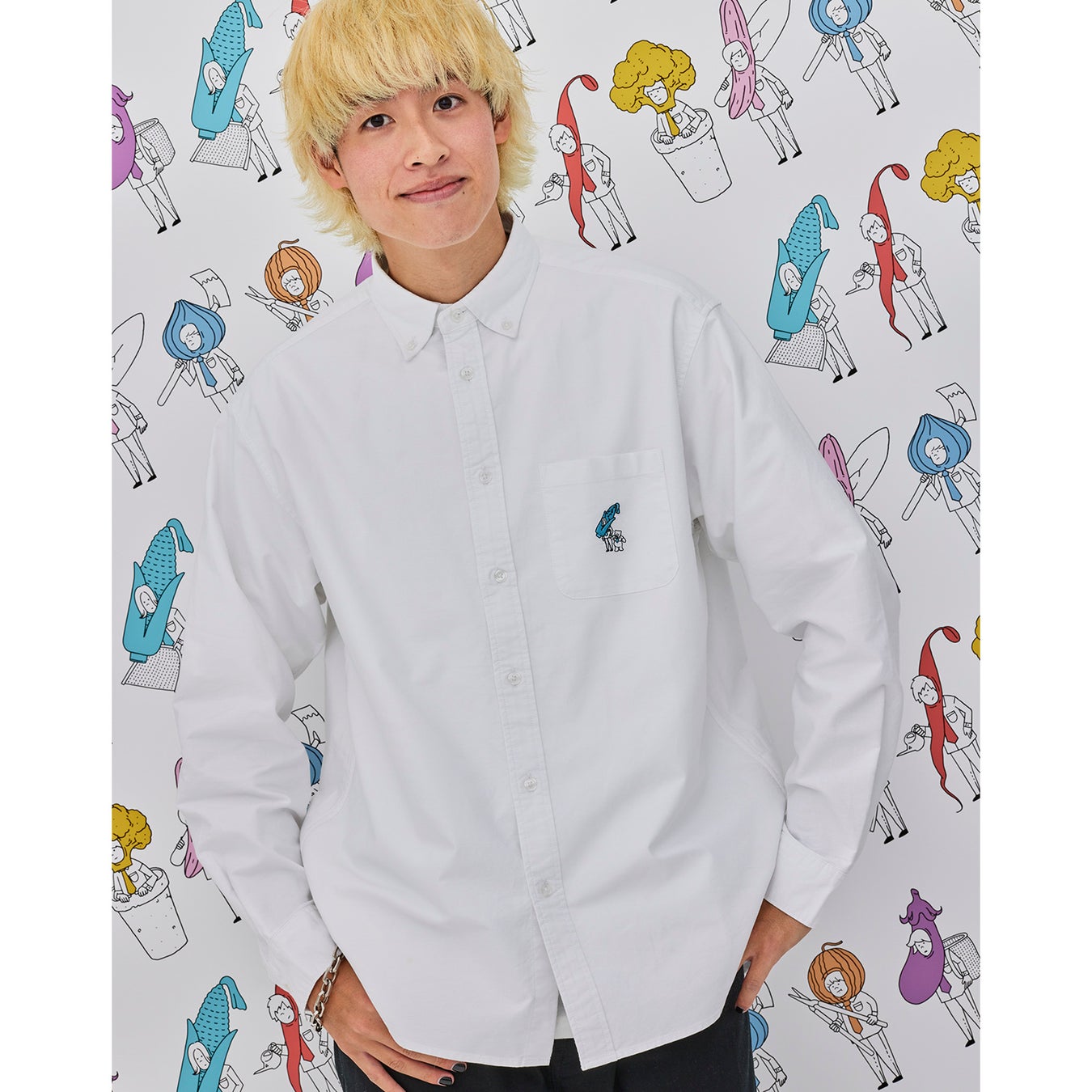 シャツ ライトブルーL/トゥイ