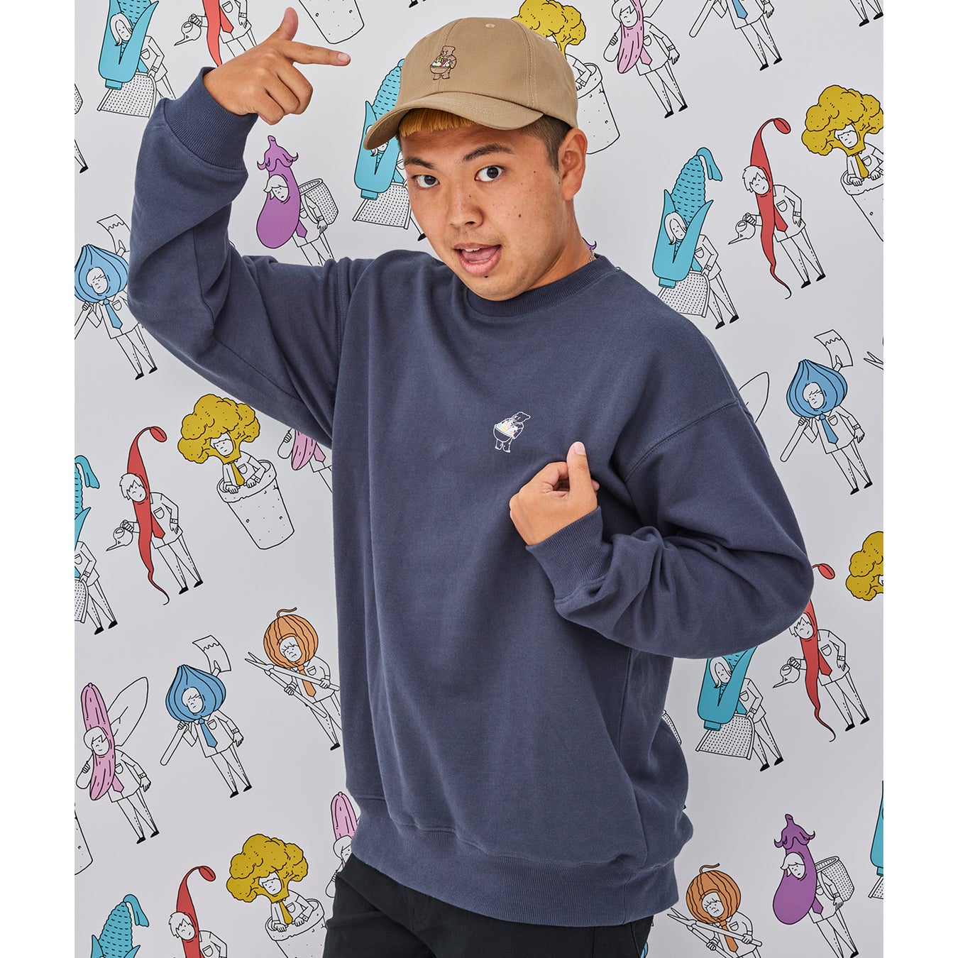 キャップ ベージュフリーサイズ/テツヤ