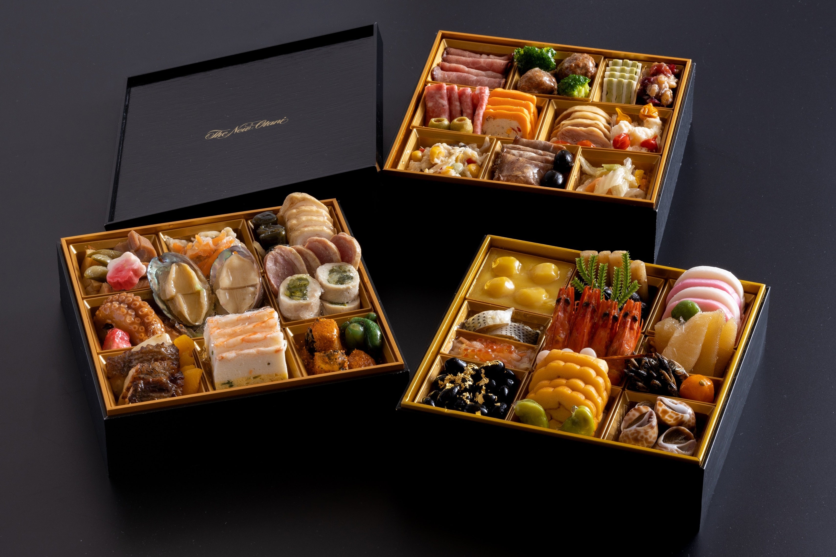 ＜和洋中　三段重おせち　極＞　￥28,000