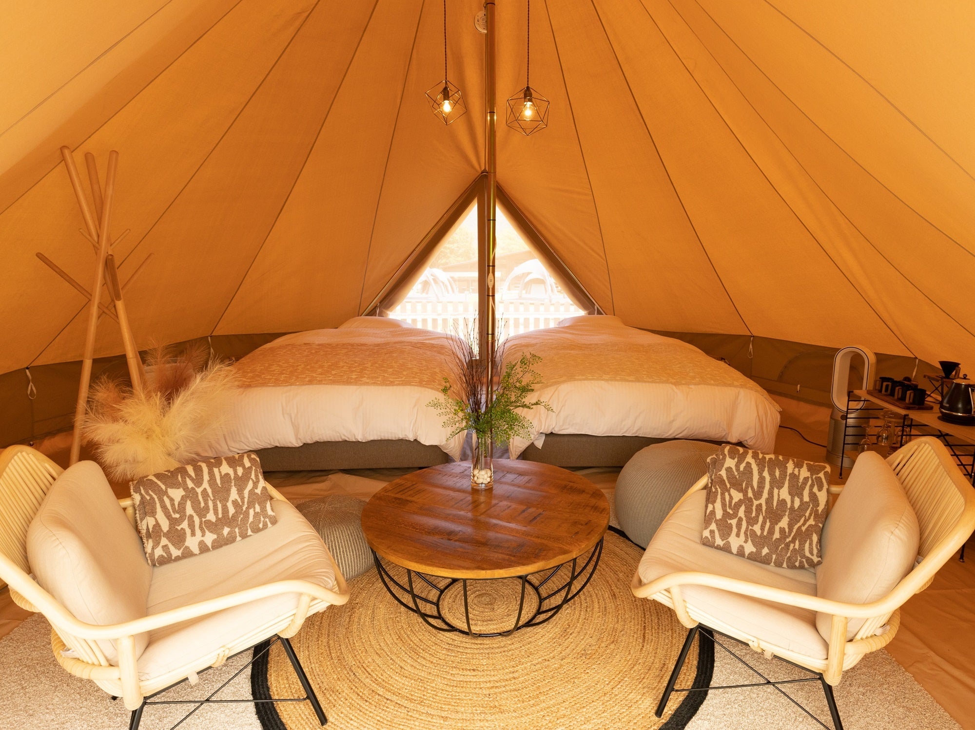 本格グランピングベルテント