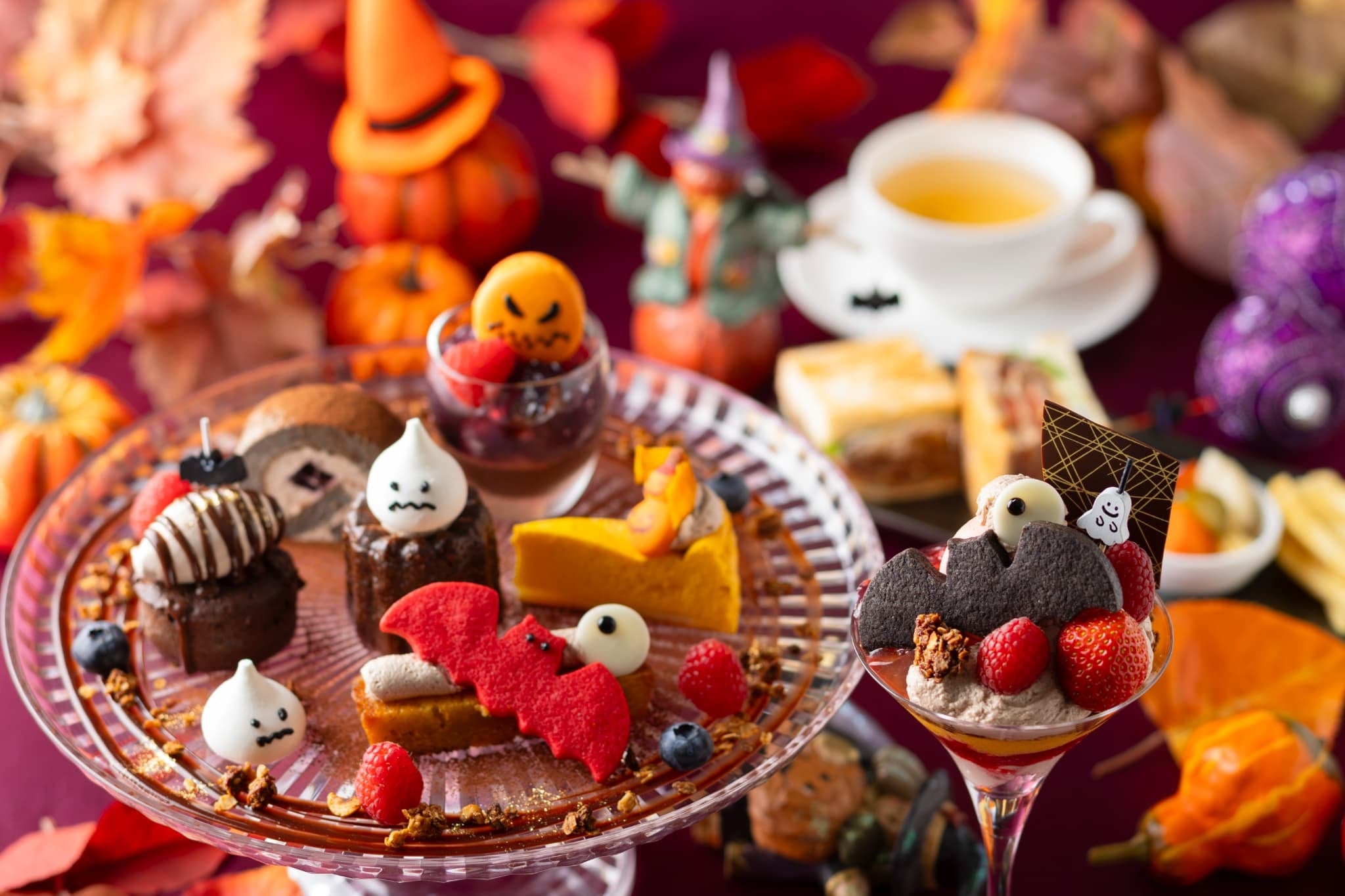 【ニューオータニイン札幌】2日間限定！ハロウィンだけの特別なティータイム。ホテルで楽しむ「ハロウィンアフタヌーンティーセット」を販売
