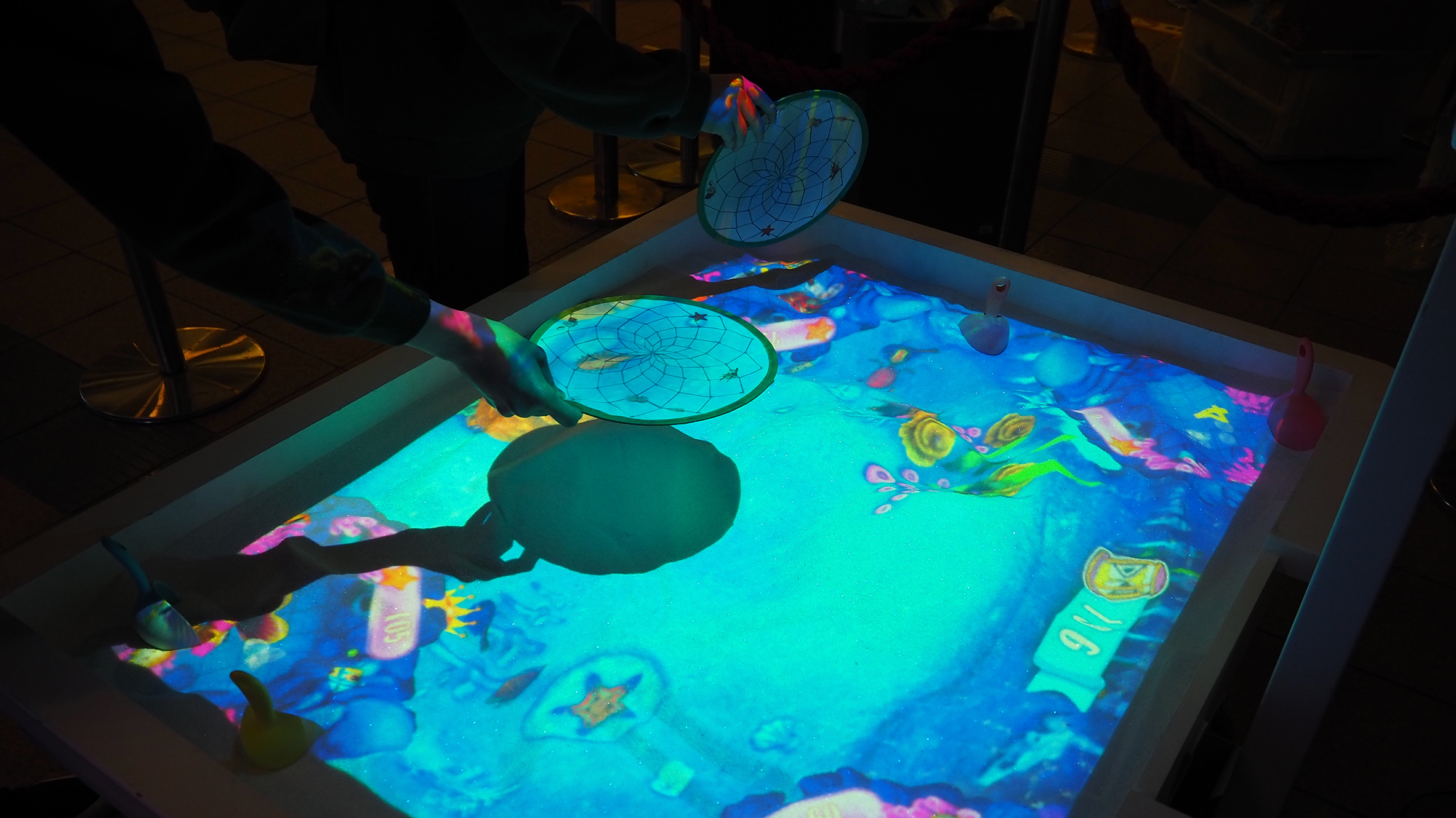 ＜夏に大人気だったAR砂場が再登場＞