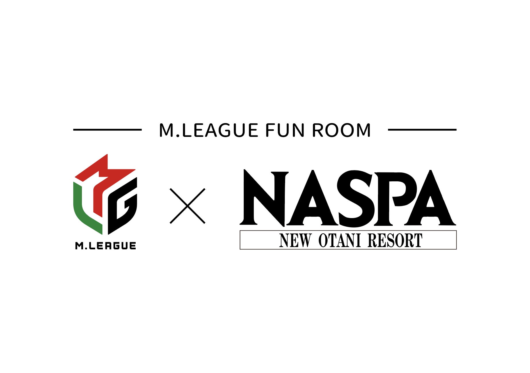 Mリーグ×NASPAニューオータニコラボロゴ