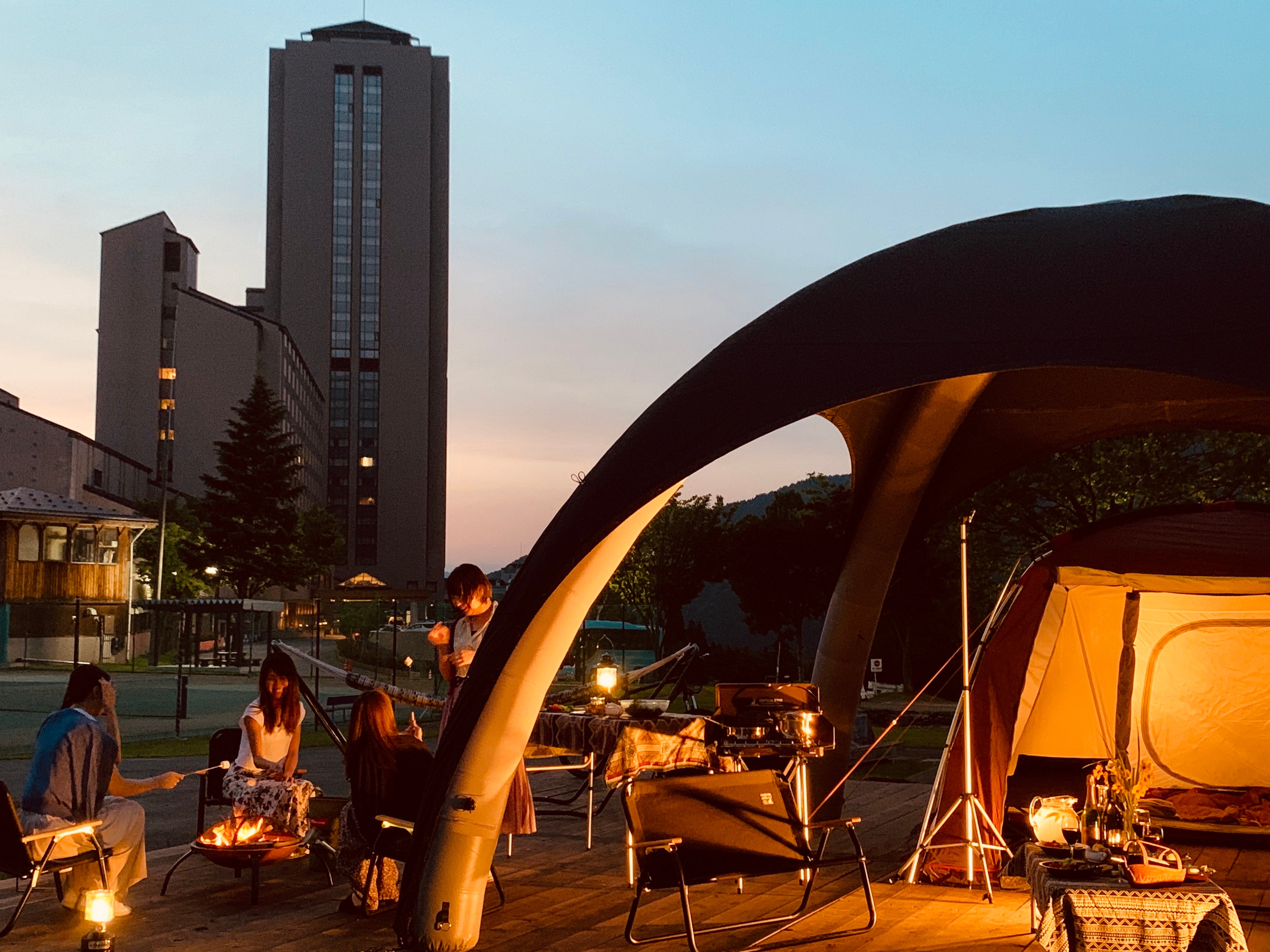 ＜手ぶらでできるキャンプデビュー＞