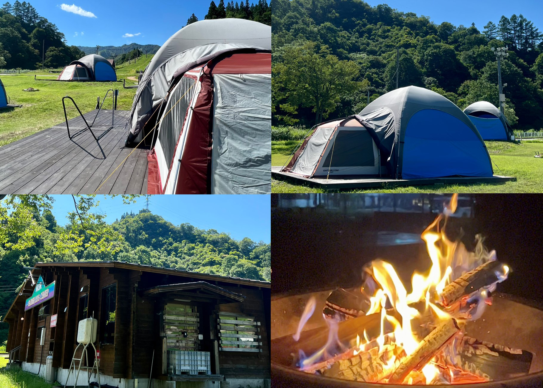 ＜グランピングよりもっとActiveに　キャンプよりもっとSafetyに＞