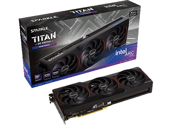 SPARKLEから、Intel Arc B580 トリプルファン搭載 オーバークロック SPARKLEから、Intel Arc B580 トリプルファン搭載 オーバークロック