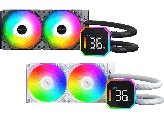 Montechから、オールインワン簡易水冷CPUクーラー『HyperFlow DIGITAL Montechから、オールインワン簡易水冷CPUクーラー『HyperFlow DIGITAL