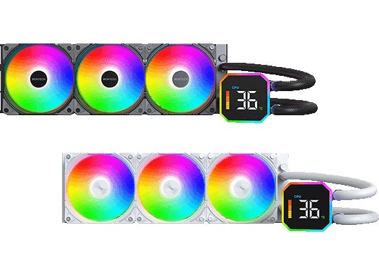 Montechから、オールインワン簡易水冷CPUクーラー『HyperFlow DIGITAL Montechから、オールインワン簡易水冷CPUクーラー『HyperFlow DIGITAL