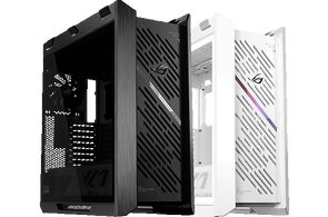 ASUSから、洗練されたデザインのアルミフレームと強化ガラス製デュアルサイドパネル採用の「魅せる」PCケース『ROG STRIX HELIOS II GX601S シリーズ』他2製品発売