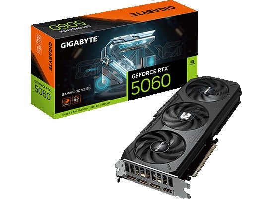 GIGABYTEから、NVIDIA GeForce RTX 5060 トリプルファン搭載 GIGABYTEから、NVIDIA GeForce RTX 5060 トリプルファン搭載