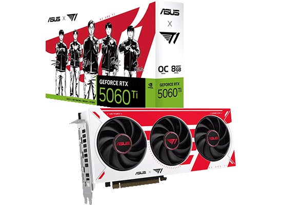 ASUS×世界王者T1コラボ!限定グラボ2種発売、熱いデザインに注目 ASUS×世界王者T1コラボ!限定グラボ2種発売、熱いデザインに注目