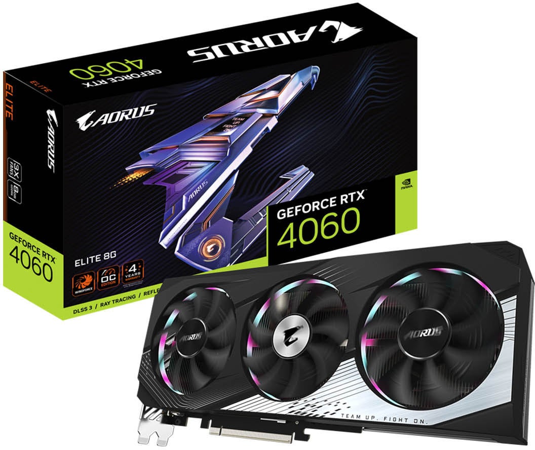 GeForce RTX 4060搭載のグラフィックボード5製品発売 | GIGABYTEから