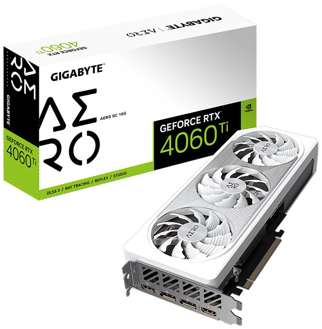 GIGABYTEから16GB搭載のGeForce RTX 4060 Ti グラフィックボード発売