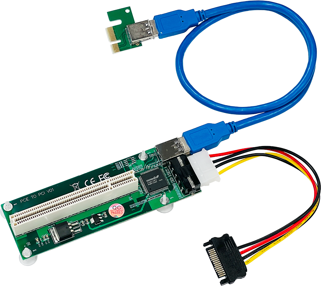 玄人志向】PCIをPCI Express x1に変換する変換基板「KRHK-PCI