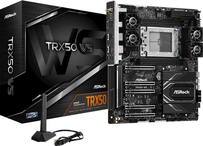 ASRock】PCIe Gen5スロットを3基搭載した、Threadripper 7000シリーズ ASRock】PCIe Gen5スロットを3基搭載した、Threadripper 7000シリーズ