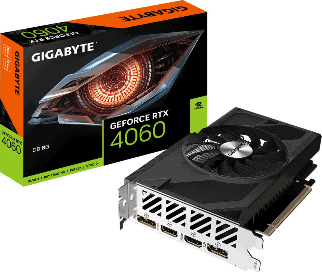 GeForce RTX 4060 グラフィックボード GIGABYTE】GeForce RTX 4060 直径90mmの大型ブレードファンを