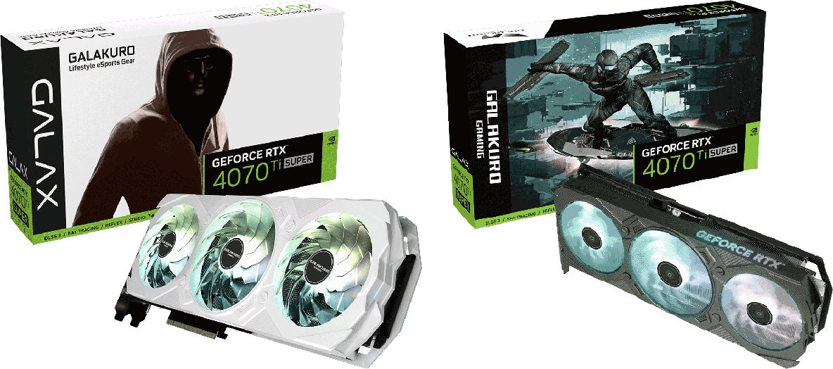 玄人志向から、GeForce RTX 4070 Ti Super 高冷却3連ファン搭載 玄人志向から、GeForce RTX 4070 Ti Super 高冷却3連ファン搭載