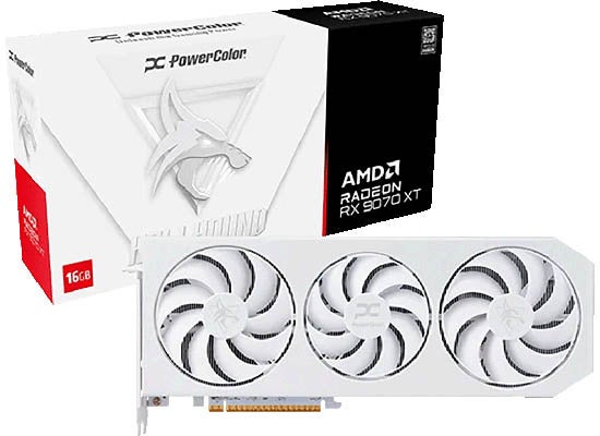 【新発売】白グラボ!Radeon RX 9070 XT トリプルファン搭載モデル登場! 【新発売】白グラボ!Radeon RX 9070 XT トリプルファン搭載モデル登場!