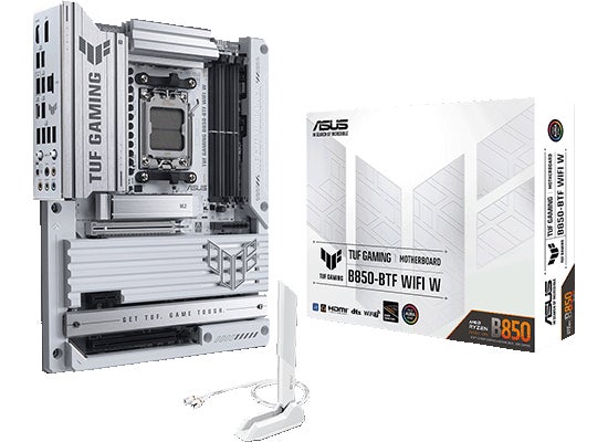 ASUS B850マザー発売!BTF設計&白で魅せるPC ASUS B850マザー発売!BTF設計&白で魅せるPC