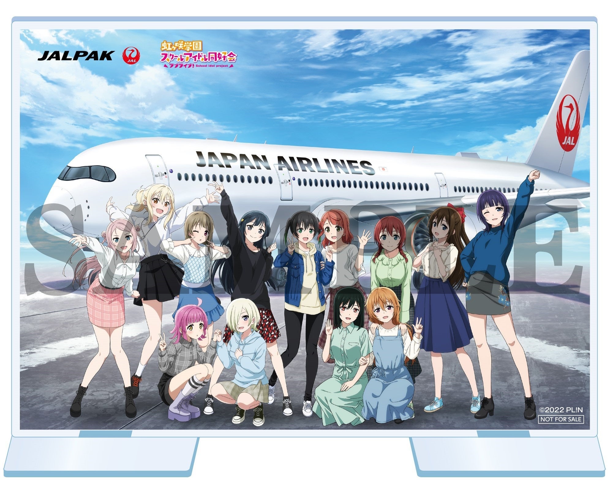 描き下ろしグッズ「アクリルスタンド」