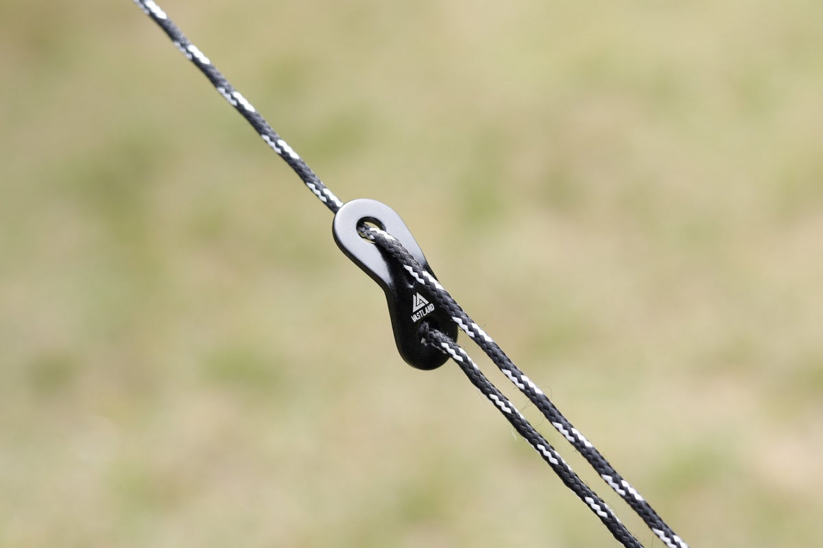 ガイロープの太さ&自在金具の素材を変更