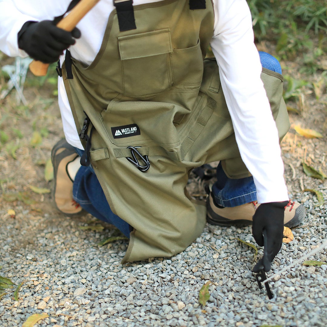 キャンプエプロン