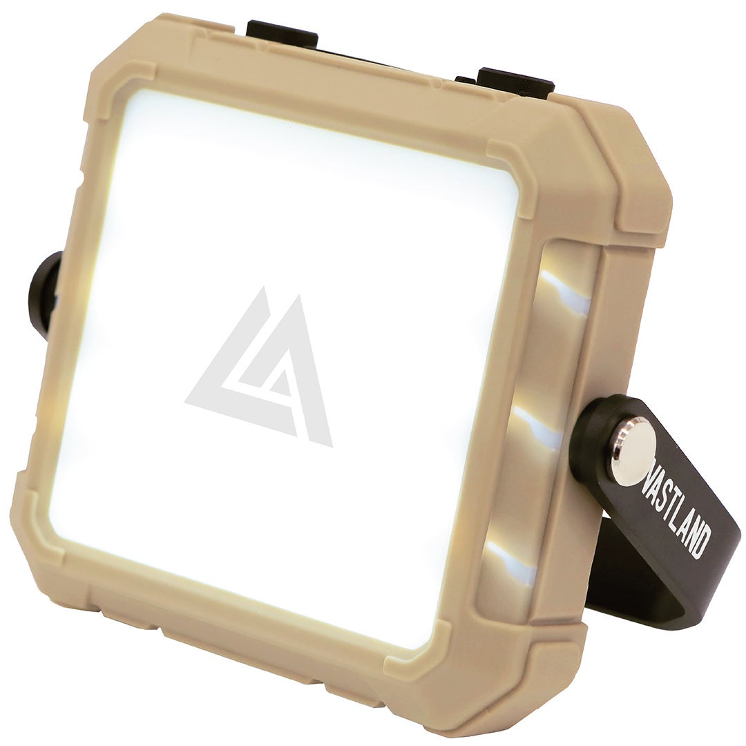 タン（スクエア型充電式LEDランタン）