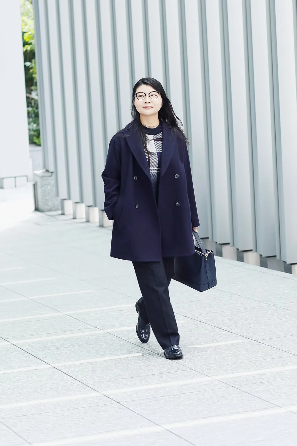 NEWYORKER ネイビー ピーコート NEW YORKER ネイビー ピーコート