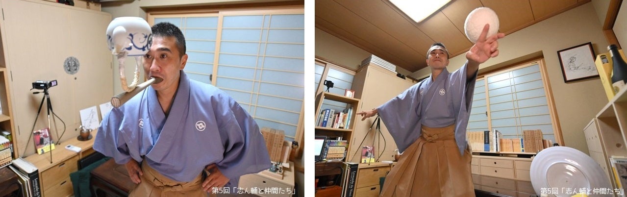 ※第5回「志ん輔と仲間たち」ゲスト出演時の和助さん（2021年8月）